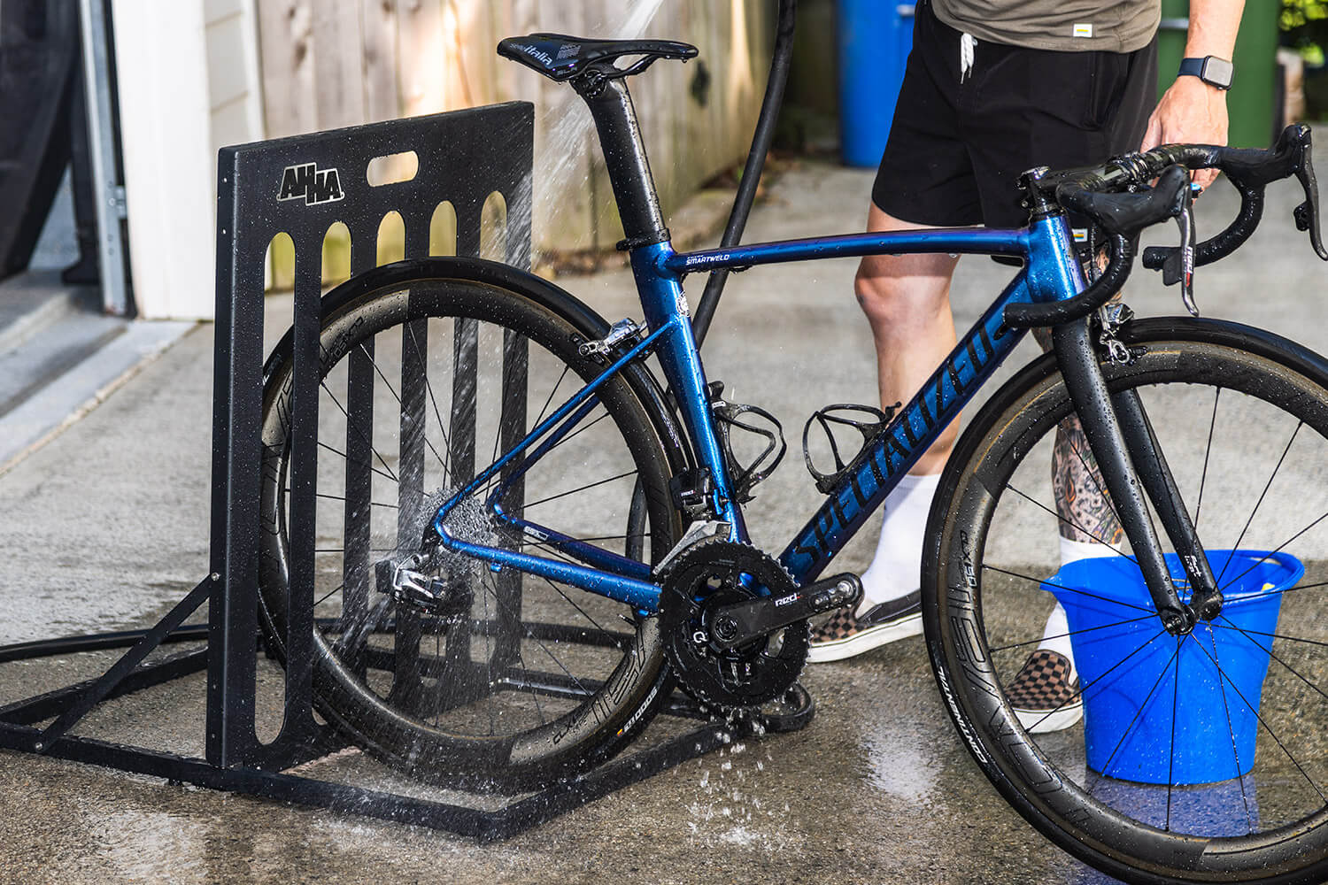 Washing bike